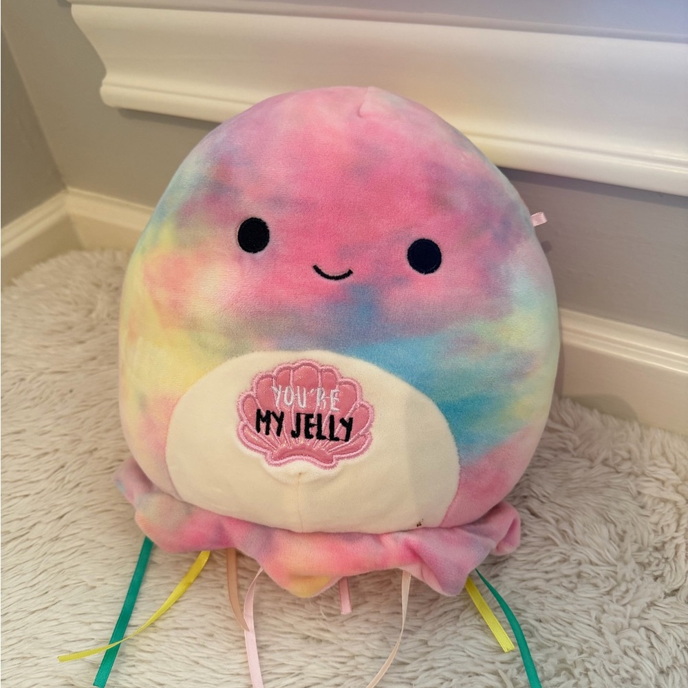 Tie Dye Jellyfish Squishmallow